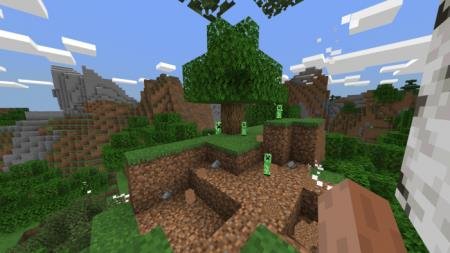 много криперов майнкрафт