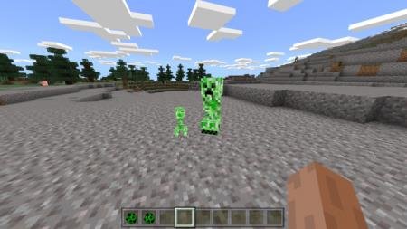 два крипера майнкрафт