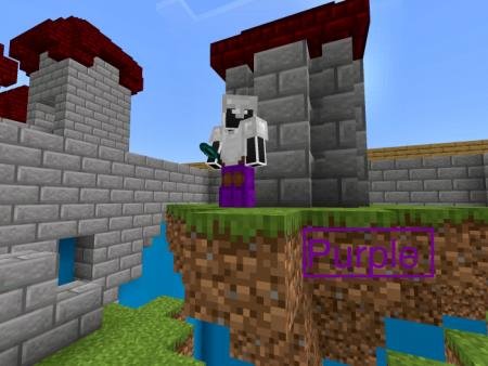 пурпурный игрок рейд битва