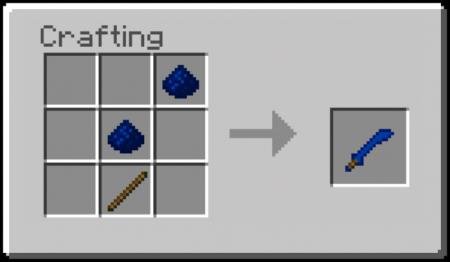 Рецепт крафта ятагана из медного купороса