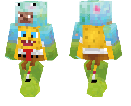 Скин Стива со Спанч Бобом