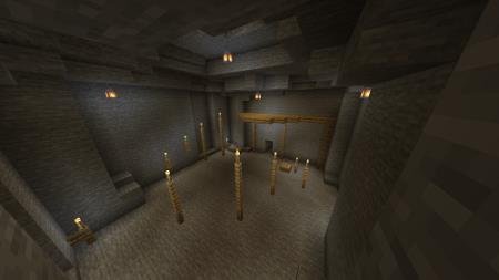 пещерный паркур карта майнкрафт