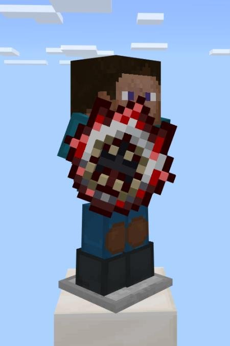 Щит под названием Глаз Ктулху из игры Terraria