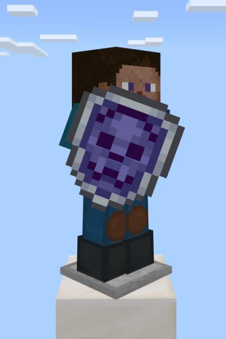 Обсидиановый щит из игры Terraria