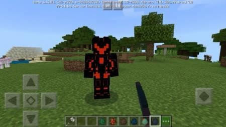 Представление красного скина рыцаря