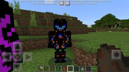 Представление синего скина рыцаря