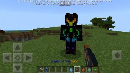 Представление зелёного-жёлтого скина рыцаря