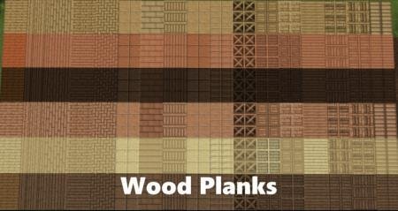 Обработанный вид всех деревянных досок