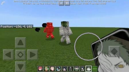 Схватка персонажей из Наруто