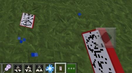 Взрывная печать, установленная на земле