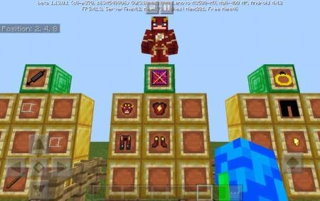 Рецепт крафта первого варианта костюма Флэша