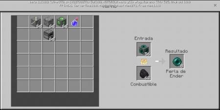 Получение жемчуга Края из руды с соответствующим предметом