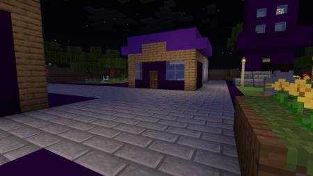 лавандовый город карта майнкрафт