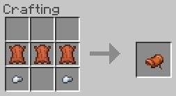 Рецепт крафта седла