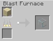 Рецепт крафта полного блока стекла