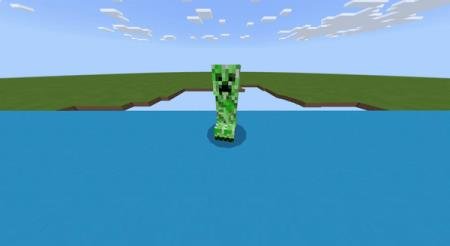 Крипер, способный с небольшим шансом дропнуть голову