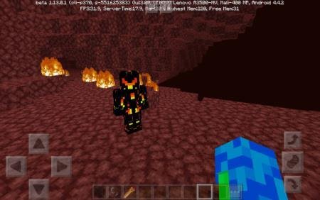 Магмовый рыцарь в Нижнем мире