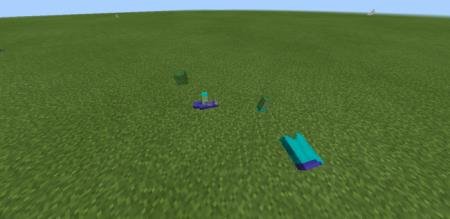 Разброшенные части тела мёртвого зомби