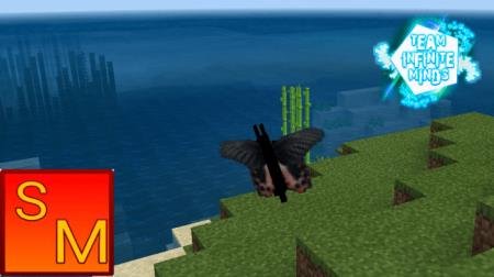 бабочка в игре мод