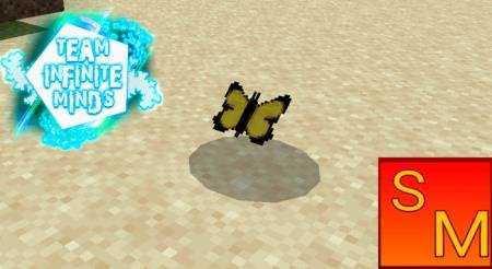 бабочки майнкрафт