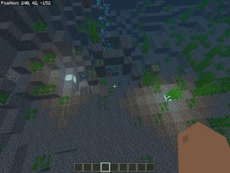 подводные руины в майнкрафт