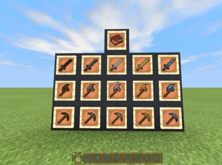 оранжевые оттенки текстуры майнкрафт