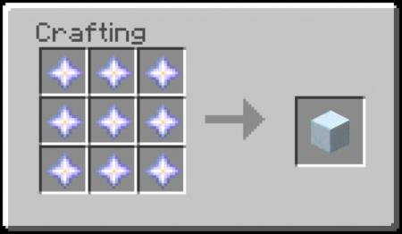 Рецепт крафта блока звезды Нижнего мира