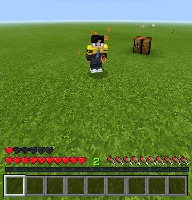 Увелинное на 5 количетсво сердце игрока