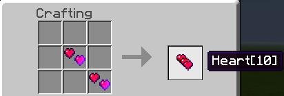 Рецепт крафта десяти сердец