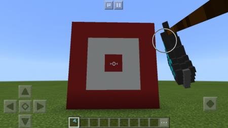 Игрок бросает топор Левиафана в мишень