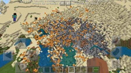 Огромные масштабы разрушений и пожара на останках пустынной деревни