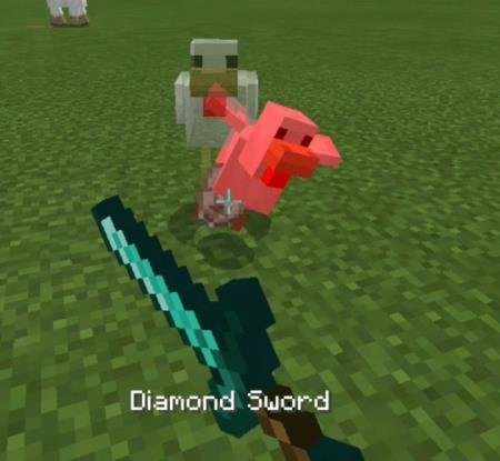 Анимация смерти курицы