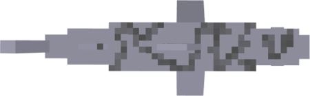 Взгляд сверху на модель тигровой акулы