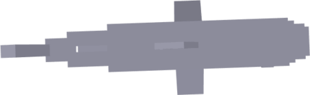 Вид сверху модели большой белой акулы