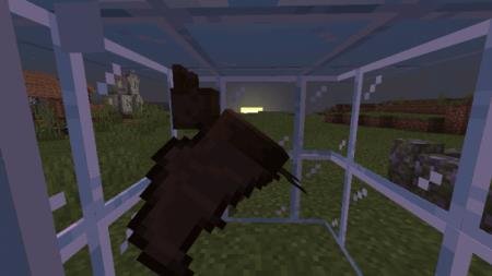 Летучая мышь в стеклянной тюрьме