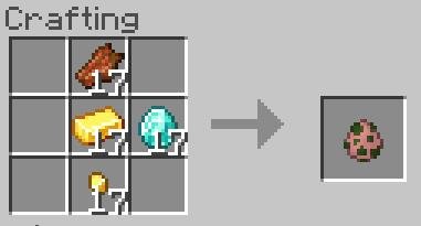 Рецепт крафта яйца спауна зомби-свиночеловека