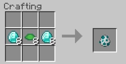 Рецепт крафта яйца спауна черепахи