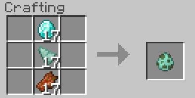 Рецепт крафта яйца спауна утопленника