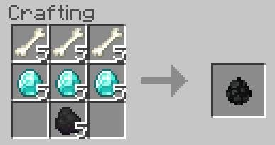 Рецепт крафта яйца спауна скелета-иссушителя