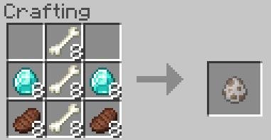 Рецепт крафта яйца спауна волка