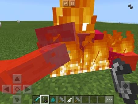 Игрок поджёг зомби-мутанта, чтобы наверняка убить его