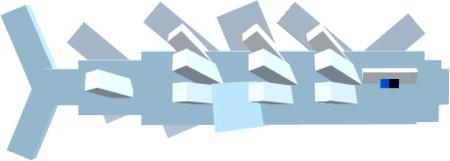 Представление второй модели ледяной акулы