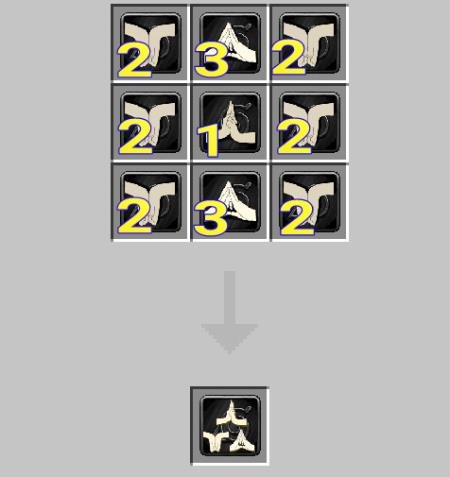 Рецепт крафта джутсу