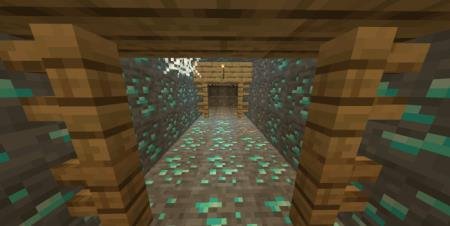 Пещера, полностью состоящая из алмазной руды