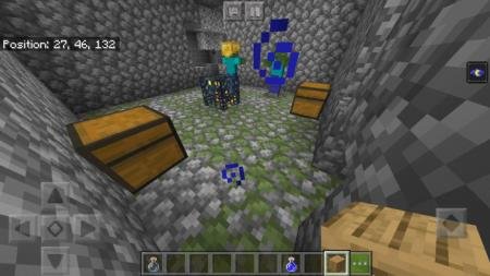 деревня и ущелья в сиде майнкрафт