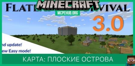 Карта: Плоские острова