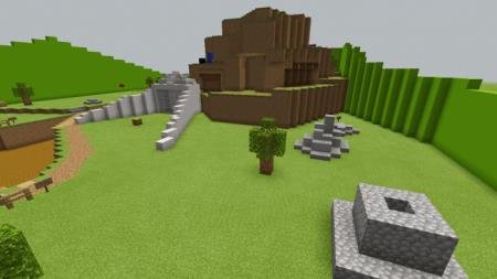 арена из Super Mario 64 карта