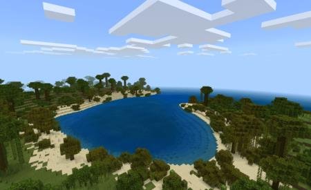 сказочный остров майнкрафт карта