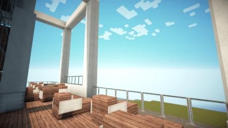 стильные апартаменты майнкрафт