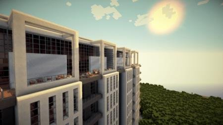стильные апартаменты карта майнкрафт